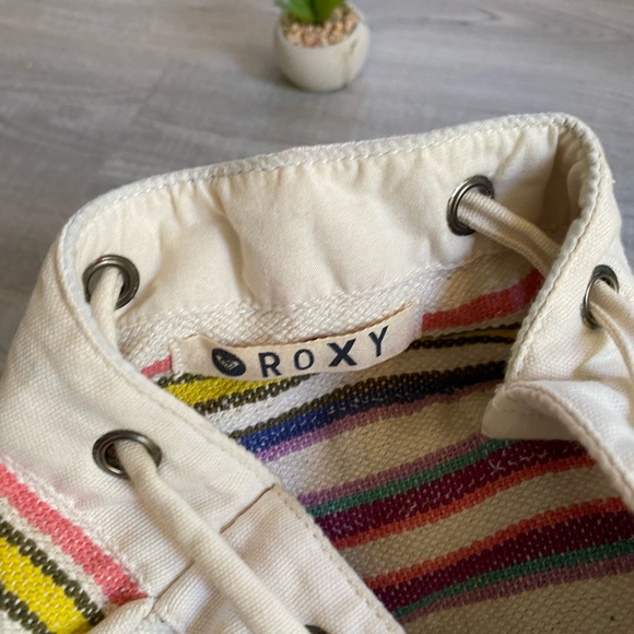 Roxy canvas multicolor backpack - Picture 8 of 12